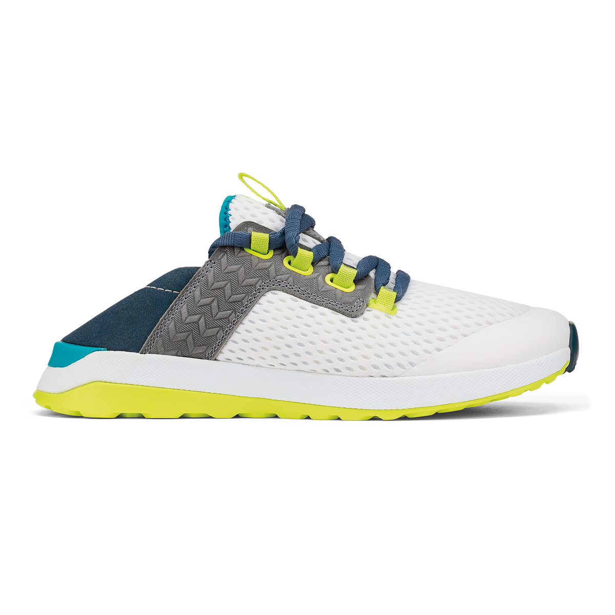 OluKai Best Price | Wailuku Women’s Athletic Shoes - Bright White / Lagoon