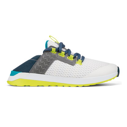 OluKai Best Price | Wailuku Women’s Athletic Shoes - Bright White / Lagoon