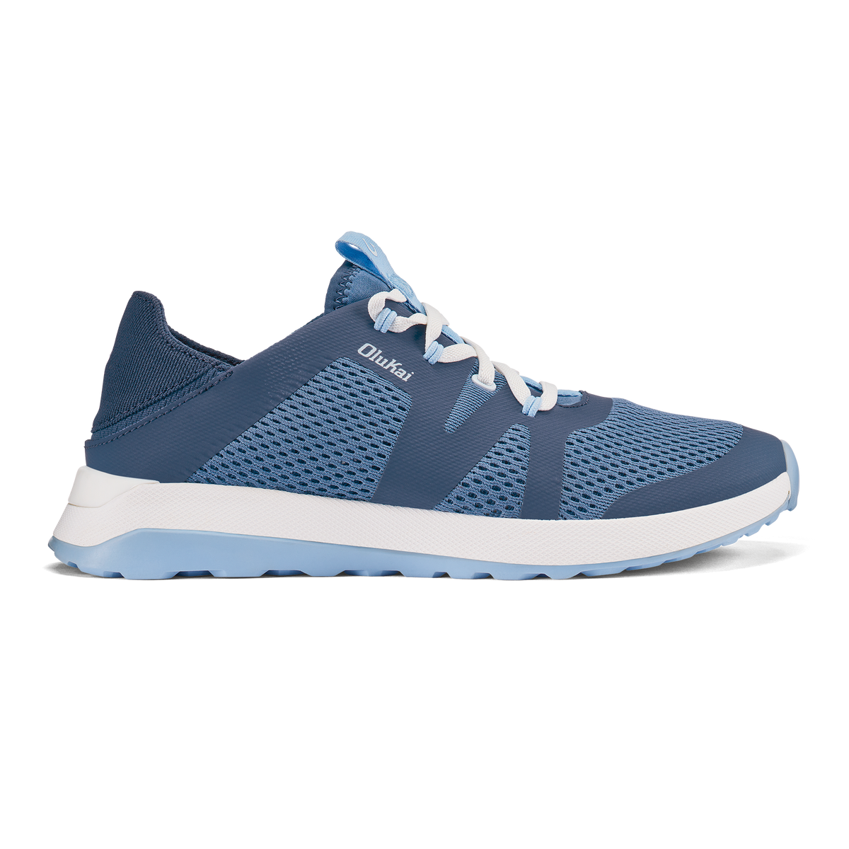 OluKai Signature | Huia Women’s Athleisure Shoes - Vintage Blue / Sea Ice