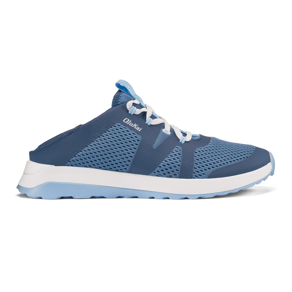 OluKai Signature | Huia Women’s Athleisure Shoes - Vintage Blue / Sea Ice