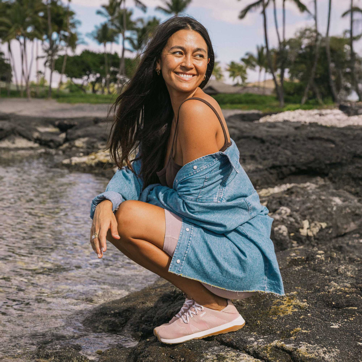 OluKai Everyday | Huia Women’s Athleisure Shoes - Soft Pink