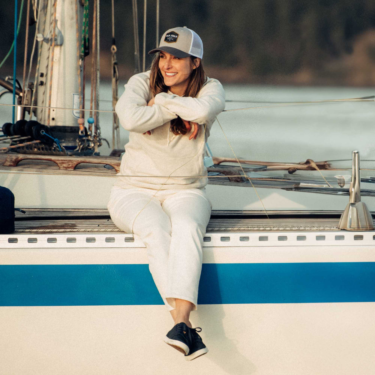 OluKai Premium | Pehuea Lī Women's Sneakers - Trench Blue