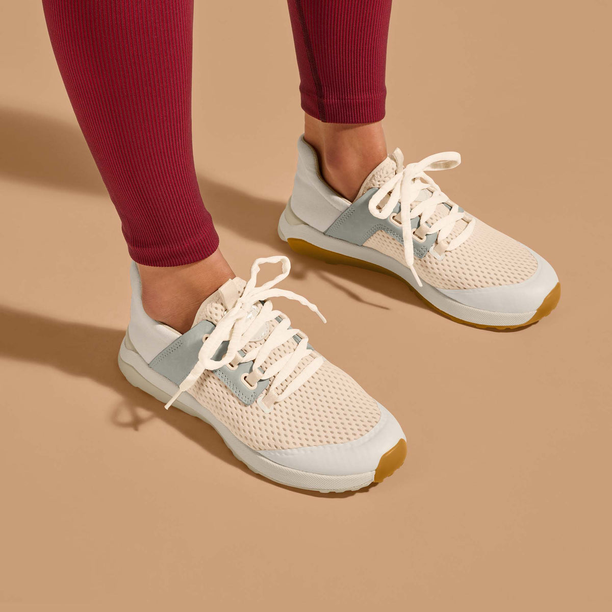 OluKai Hot Sale | Wailuku Women’s Athletic Shoes - Off White