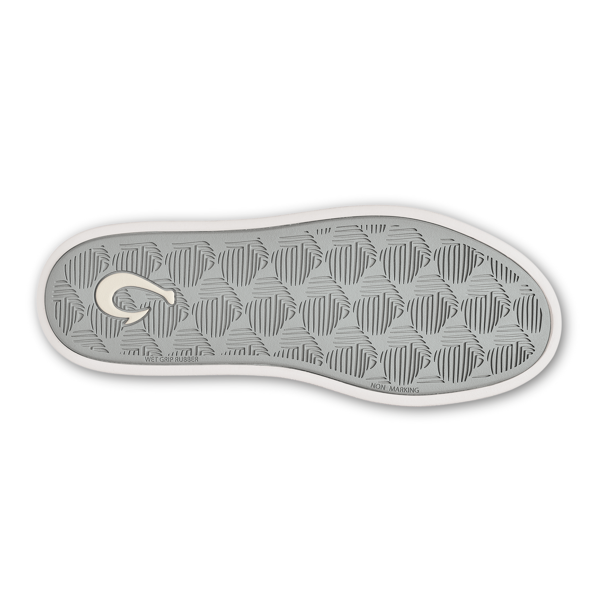 OluKai Trending | Pehuea Lī ‘Ili Women's Leather Sneakers - Ash