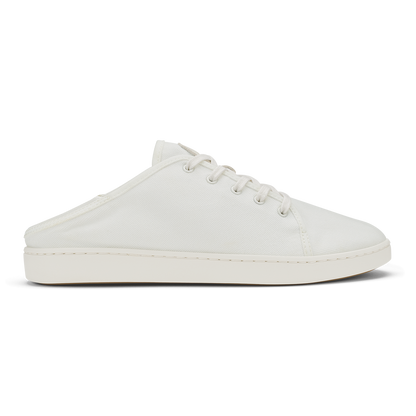 OluKai Hot Sale | OluKai Pehuea Lī Canvas Women's Sneakers - Bright White