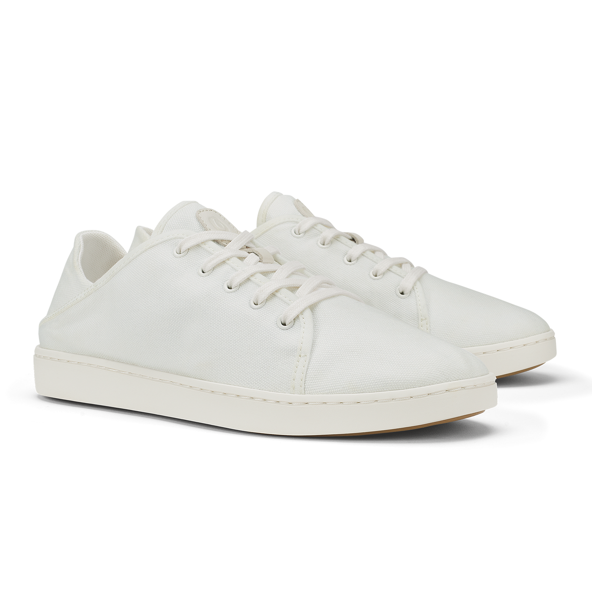 OluKai Hot Sale | OluKai Pehuea Lī Canvas Women's Sneakers - Bright White