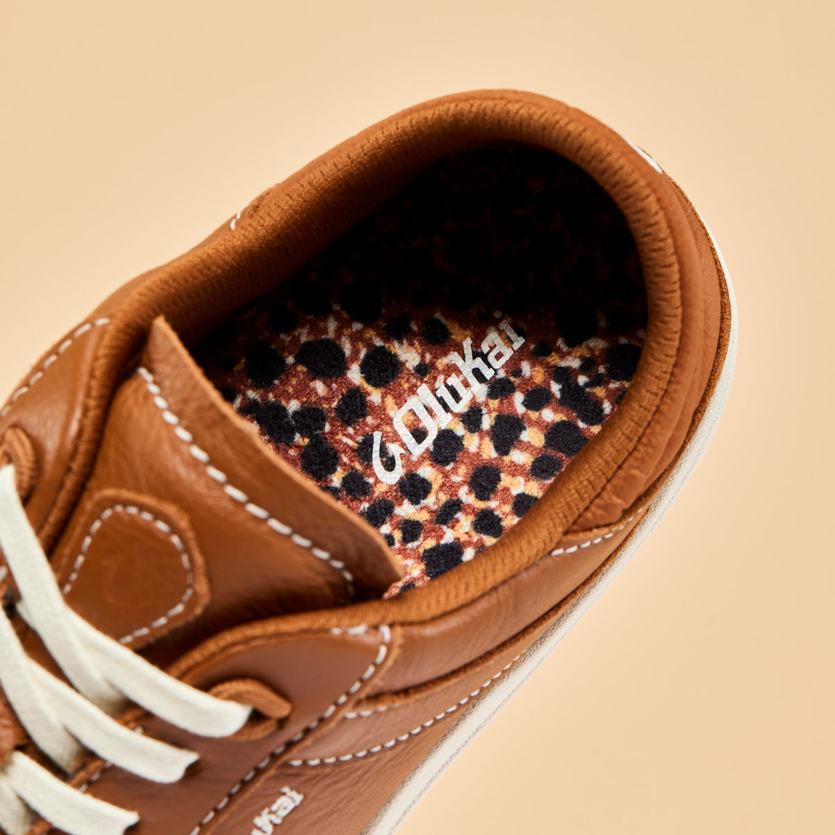 OluKai Exclusive | Hā‘upu Women’s Leather Sneakers - Fox