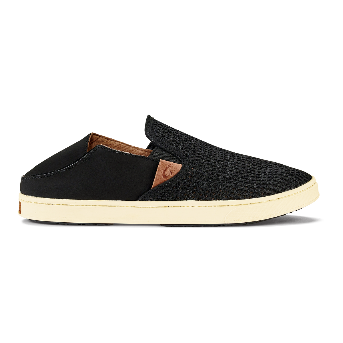 OluKai Best Price | Pehuea Women's Breathable Slip-On Sneakers - Black