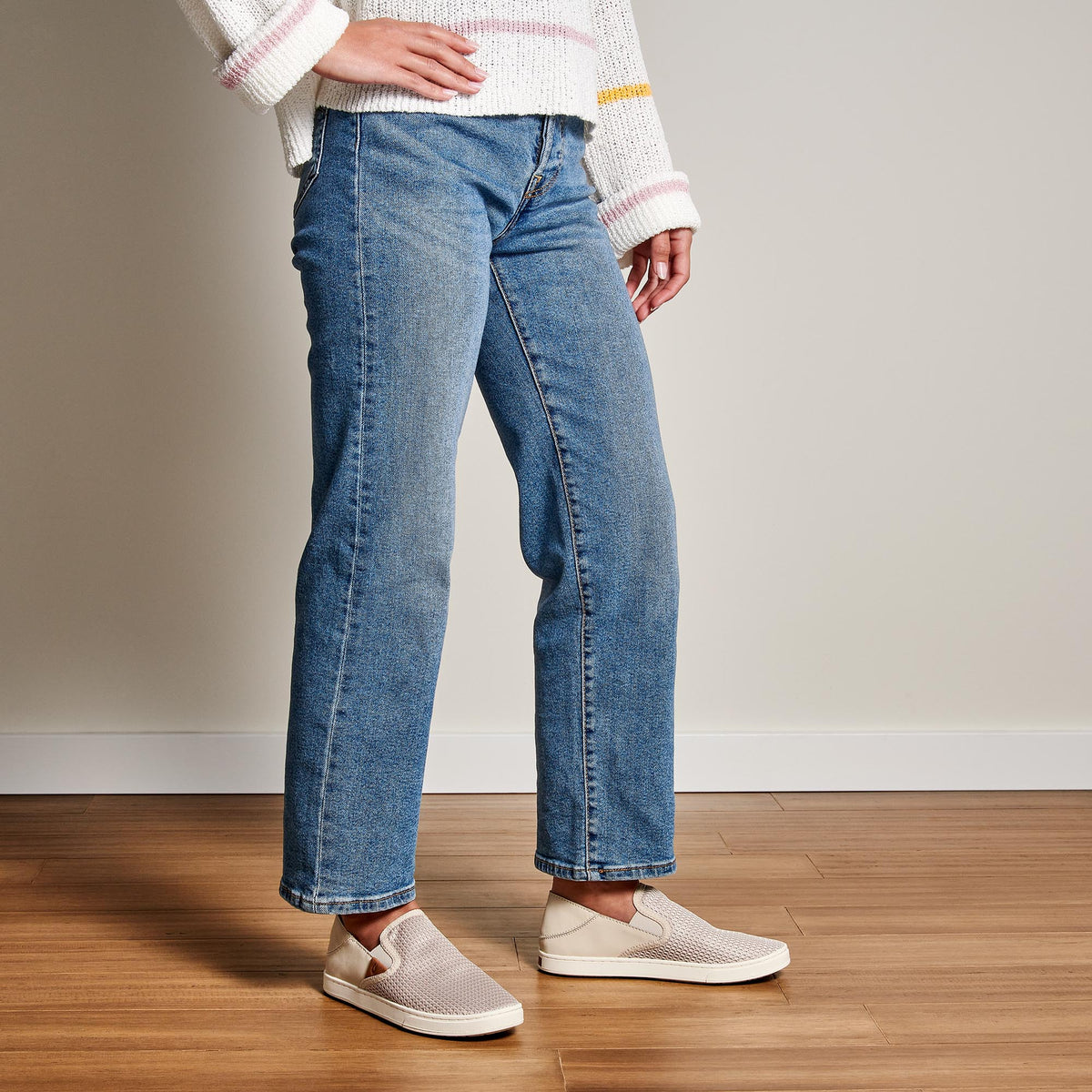 OluKai Deals | Pehuea Women's Breathable Slip-On Sneakers - Tapa