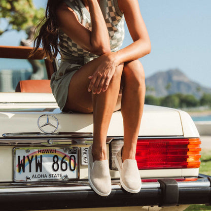 OluKai Smart Buy | Pehuea Luxe Women’s Suede Shoes - Tapa