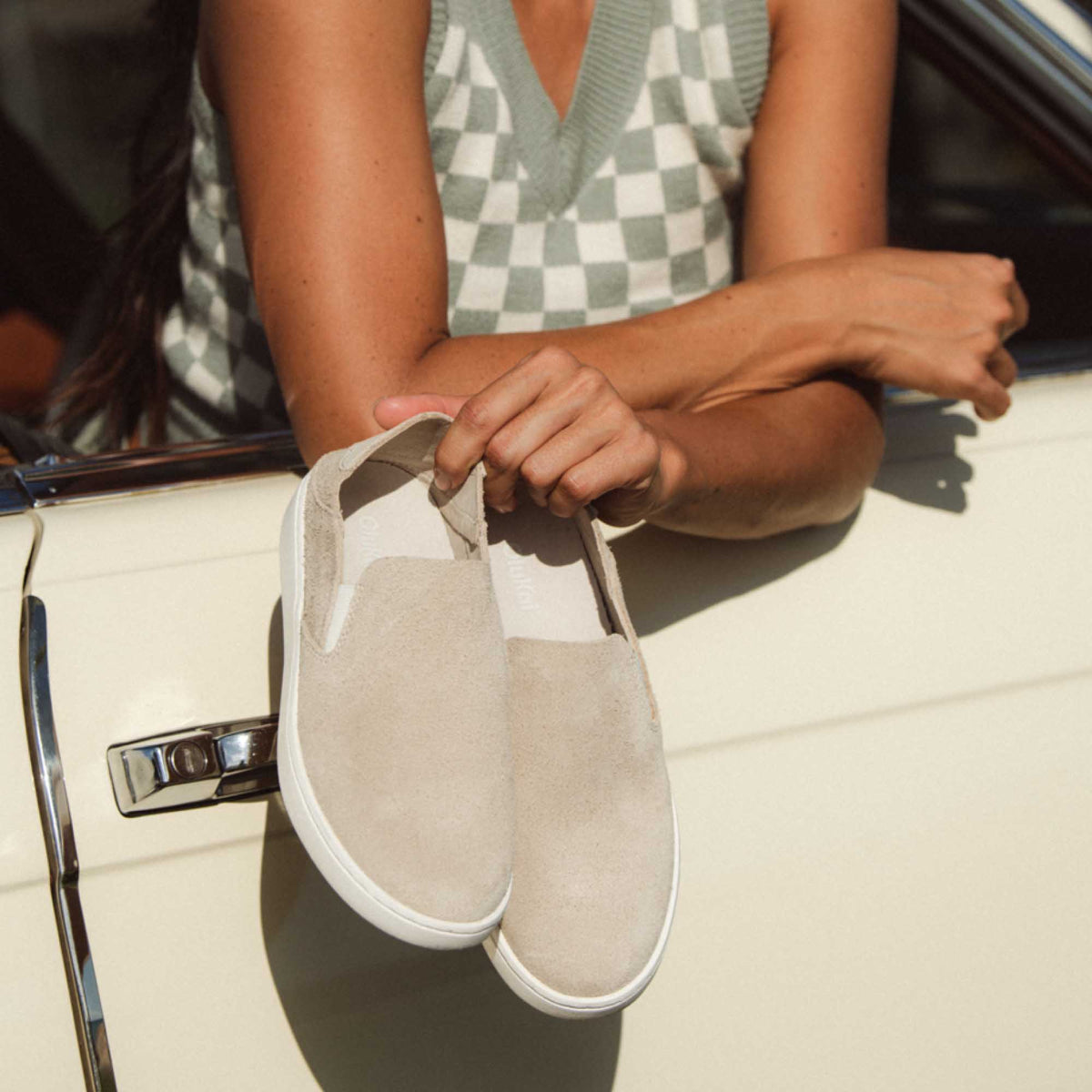 OluKai Smart Buy | Pehuea Luxe Women’s Suede Shoes - Tapa