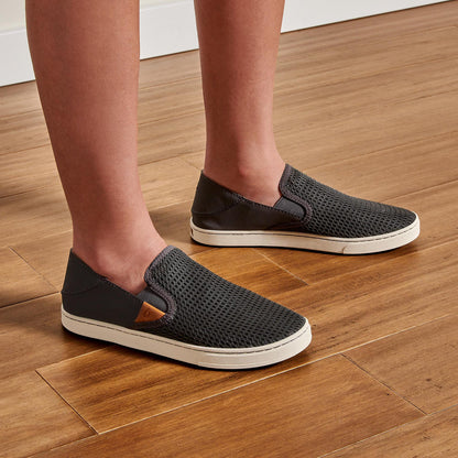 OluKai Smart Buy | Pehuea Women's Breathable Slip-On Sneakers - Pavement