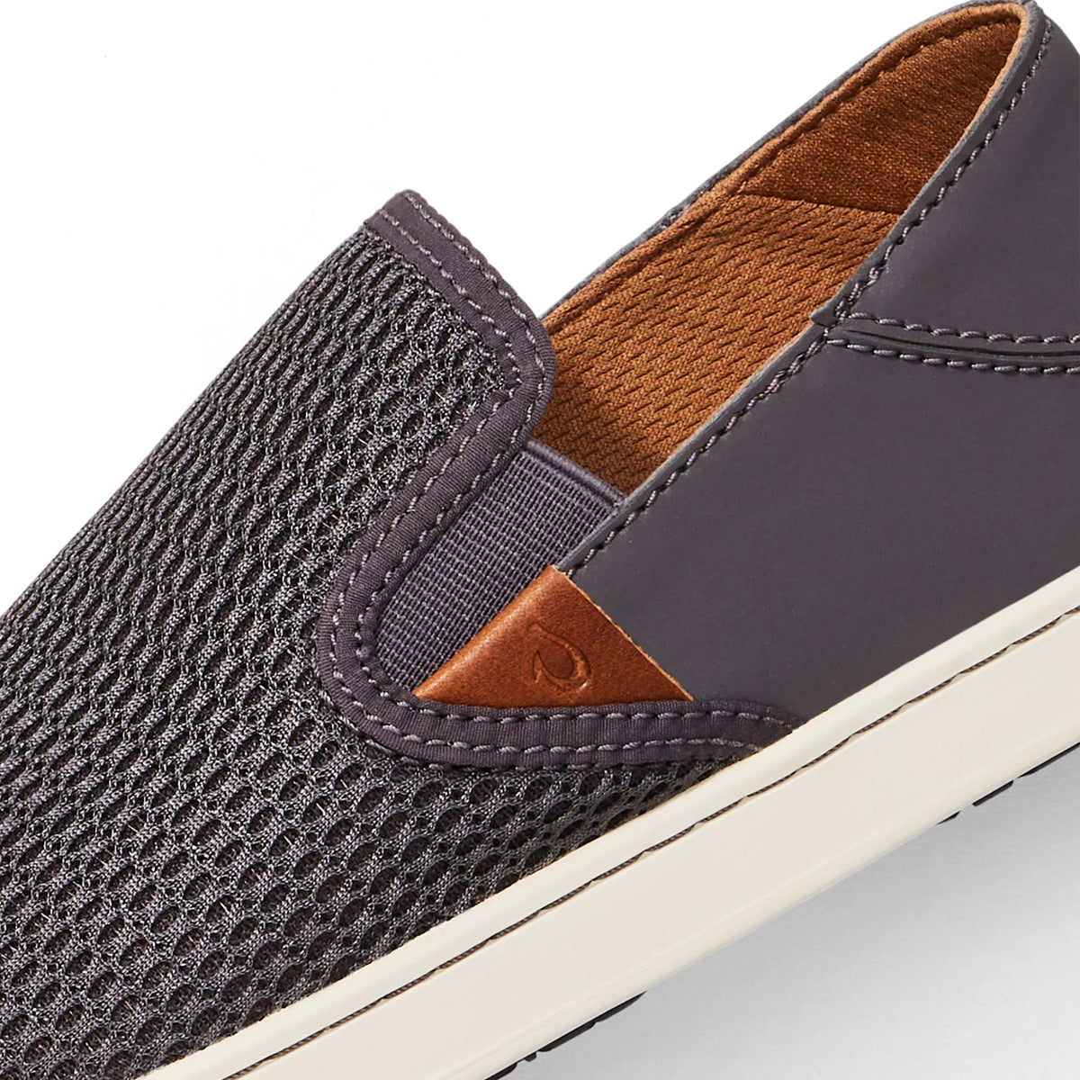 OluKai Smart Buy | Pehuea Women's Breathable Slip-On Sneakers - Pavement