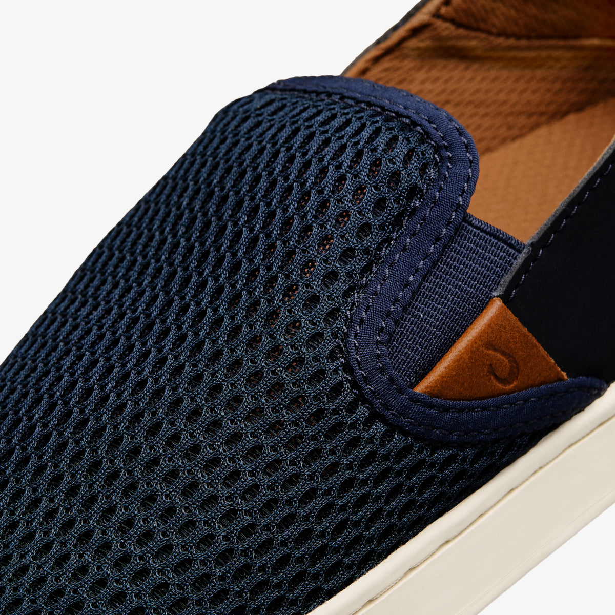 OluKai Featured | Pehuea Women's Breathable Slip-On Sneakers - Trench Blue