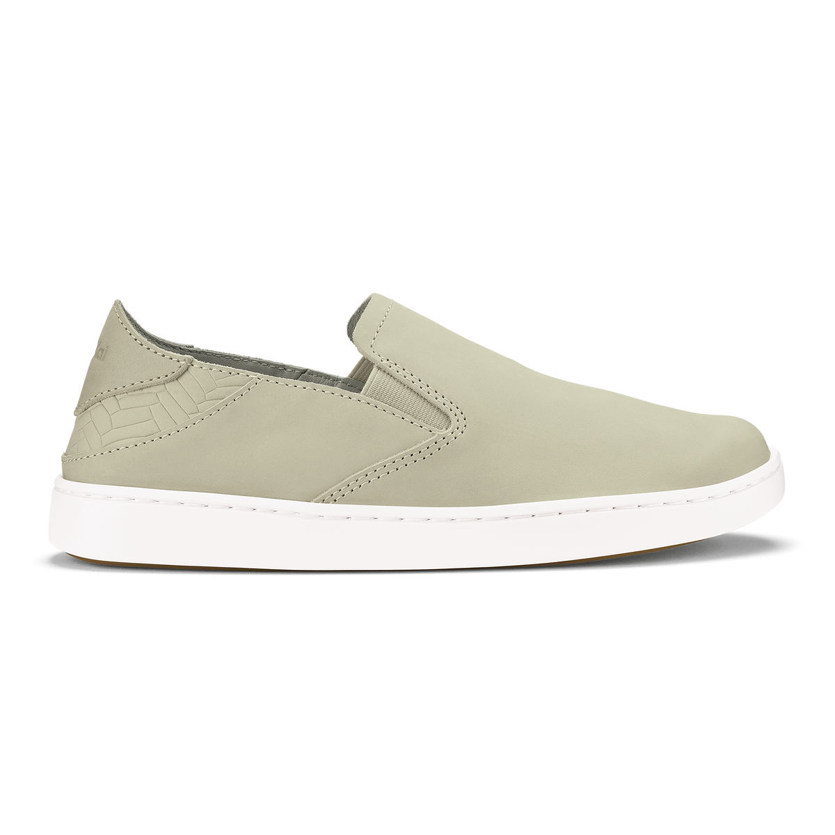OluKai Trusted | Pehuea Leather - Tapa / Ecru