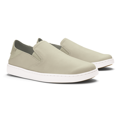 OluKai Trusted | Pehuea Leather - Tapa / Ecru