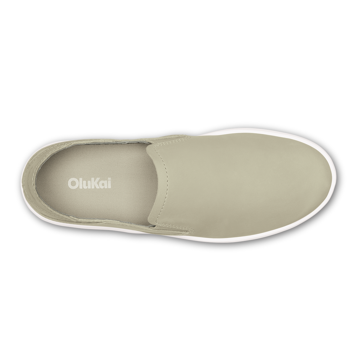 OluKai Trusted | Pehuea Leather - Tapa / Ecru