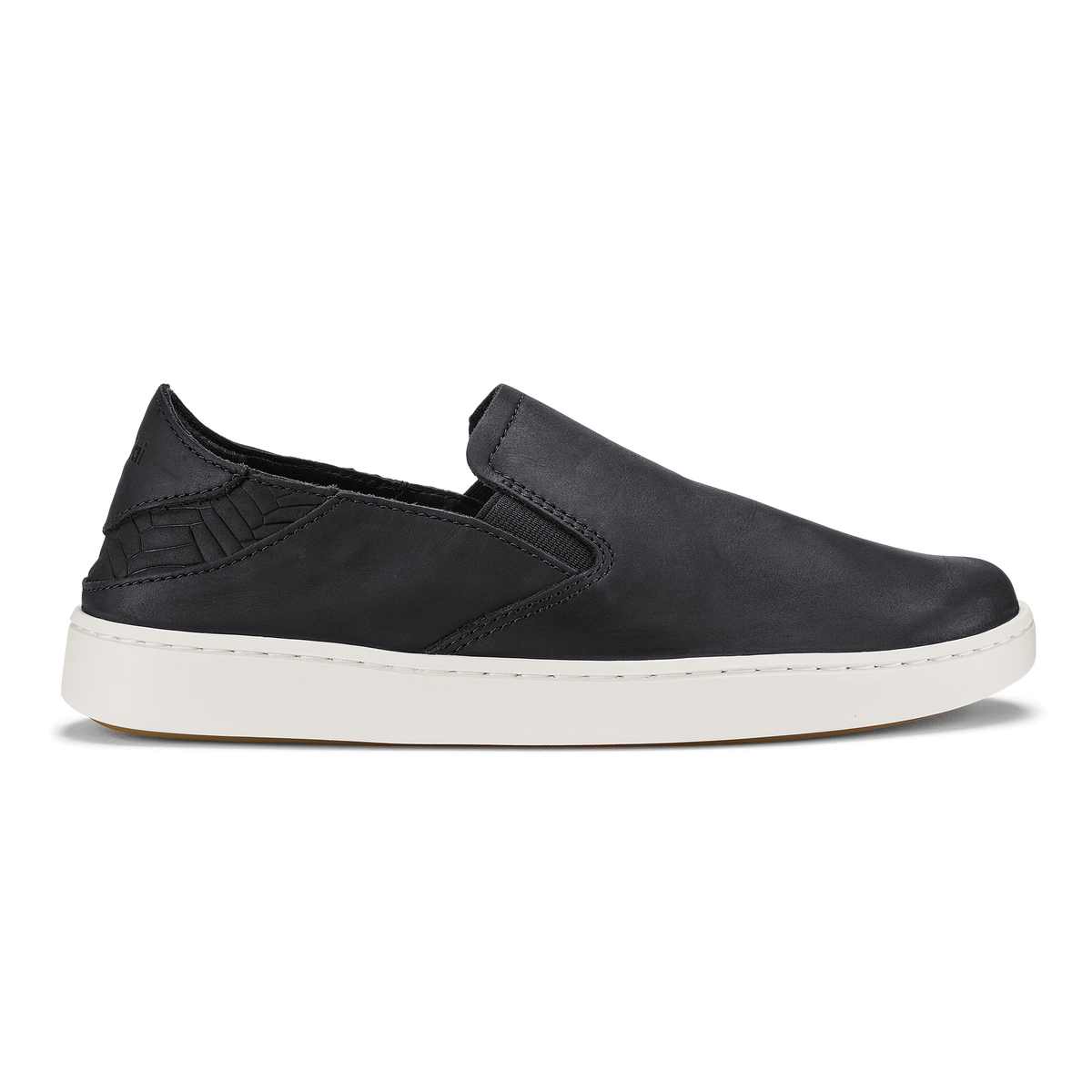 OluKai Latest | Pehuea Leather - Onyx / Onyx