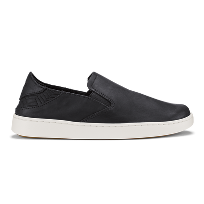 OluKai Latest | Pehuea Leather - Onyx / Onyx