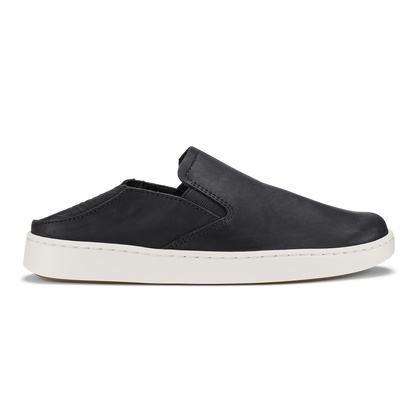 OluKai Latest | Pehuea Leather - Onyx / Onyx