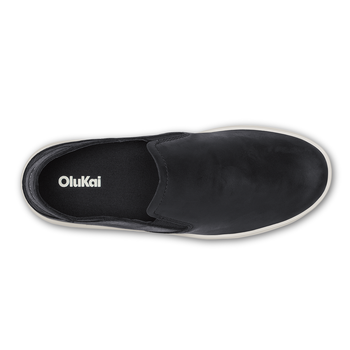 OluKai Latest | Pehuea Leather - Onyx / Onyx