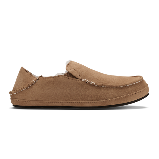 OluKai Popular | Nohea Women's Leather Slippers - Tan