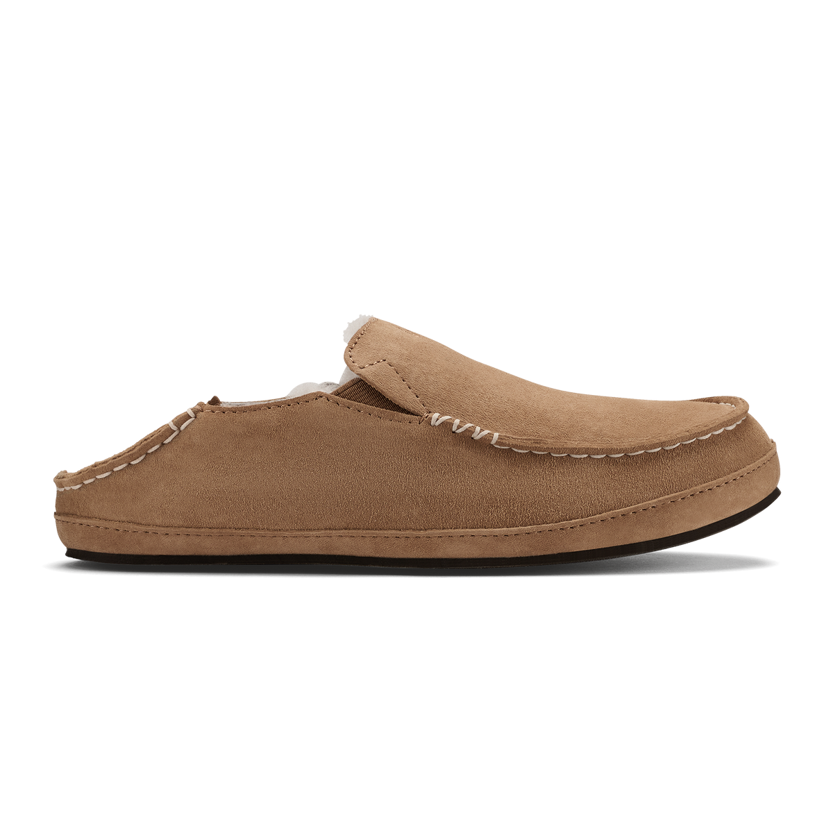 OluKai Popular | Nohea Women's Leather Slippers - Tan