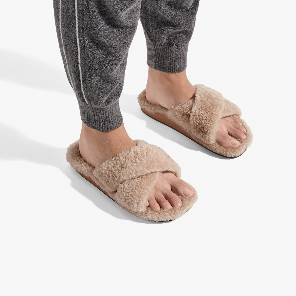 OluKai Hot Sale | Hila Heu Women’s Slide Slipper Sandals - Tan