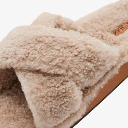 OluKai Hot Sale | Hila Heu Women’s Slide Slipper Sandals - Tan