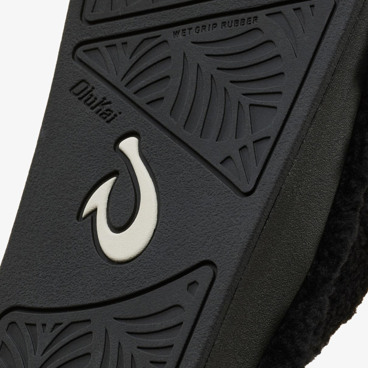 OluKai Popular | Kīpe'a Heu Women‘s Flip Flop Slippers - Black