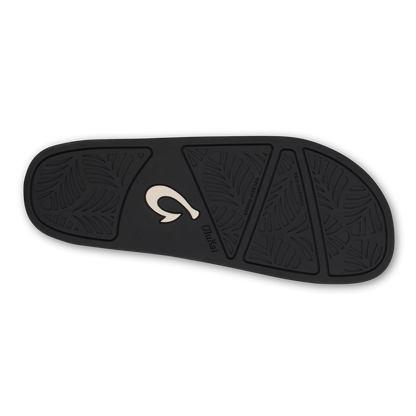 OluKai Popular | Kīpe'a Heu Women‘s Flip Flop Slippers - Black