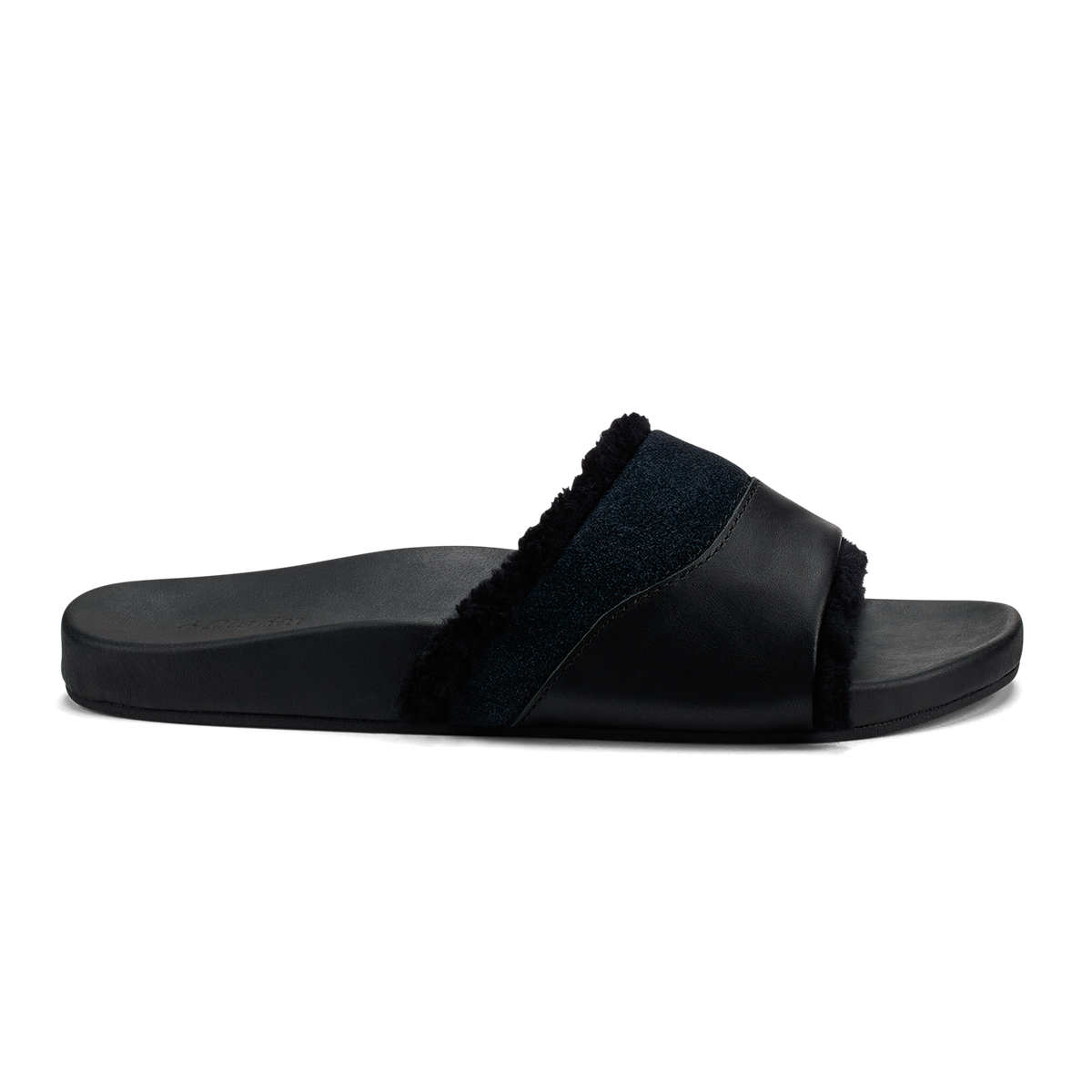 OluKai Great Value | Hō‘ala Slide Women’s Slide Slipper Sandals - Black