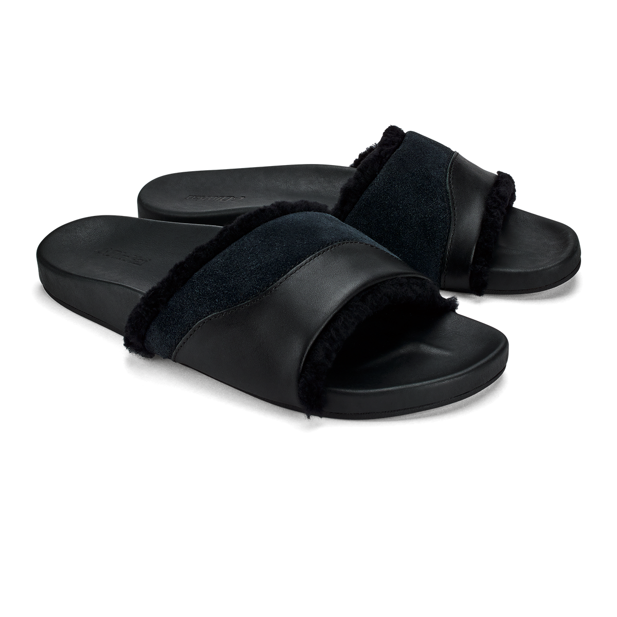 OluKai Great Value | Hō‘ala Slide Women’s Slide Slipper Sandals - Black