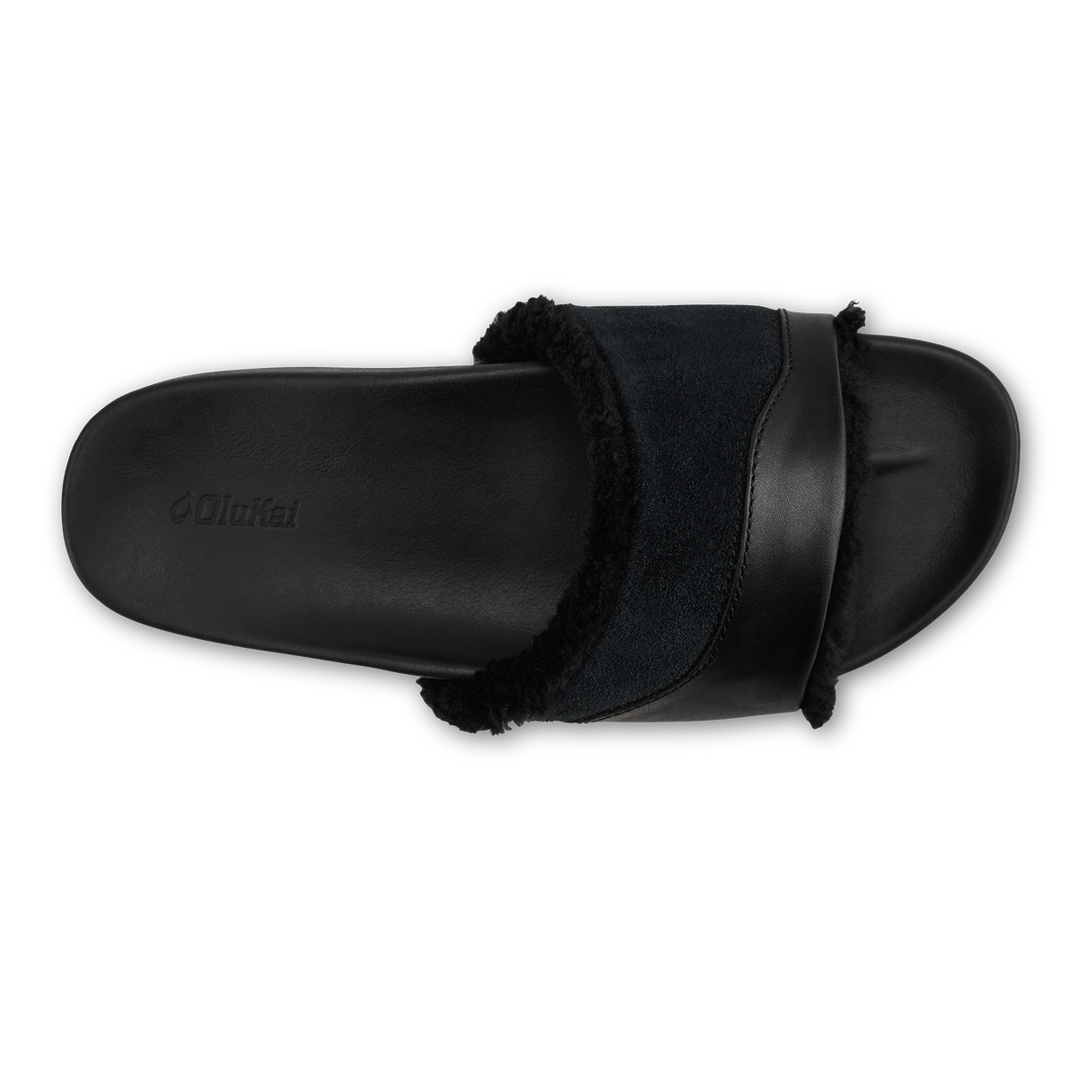 OluKai Great Value | Hō‘ala Slide Women’s Slide Slipper Sandals - Black