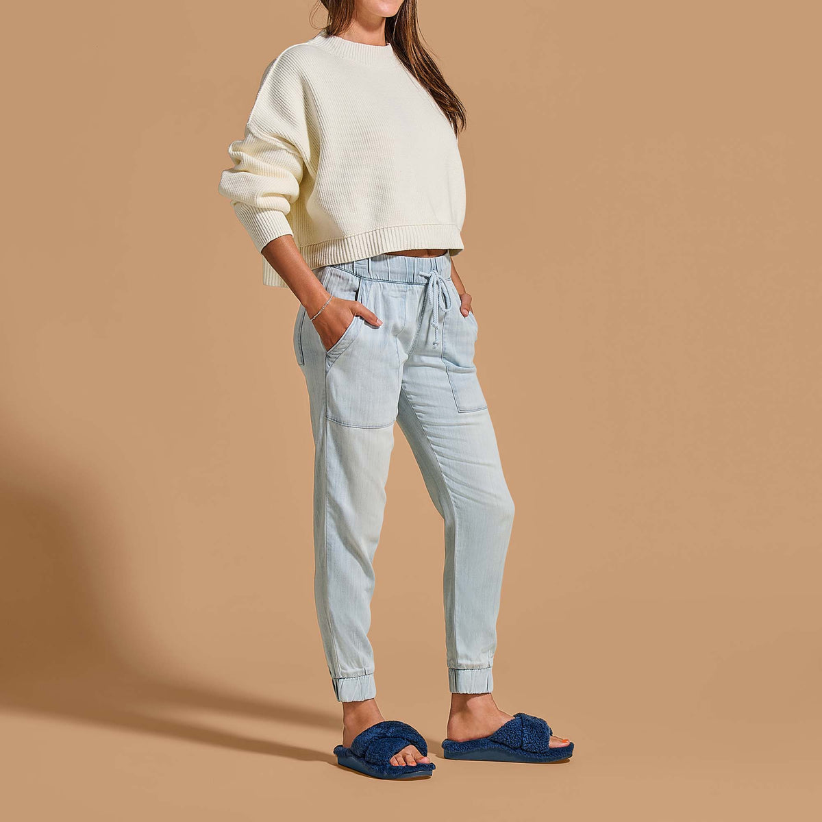 OluKai Best Price | Hila Heu Women’s Slide Slipper Sandals - Moonlit Ocean