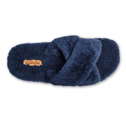 OluKai Best Price | Hila Heu Women’s Slide Slipper Sandals - Moonlit Ocean