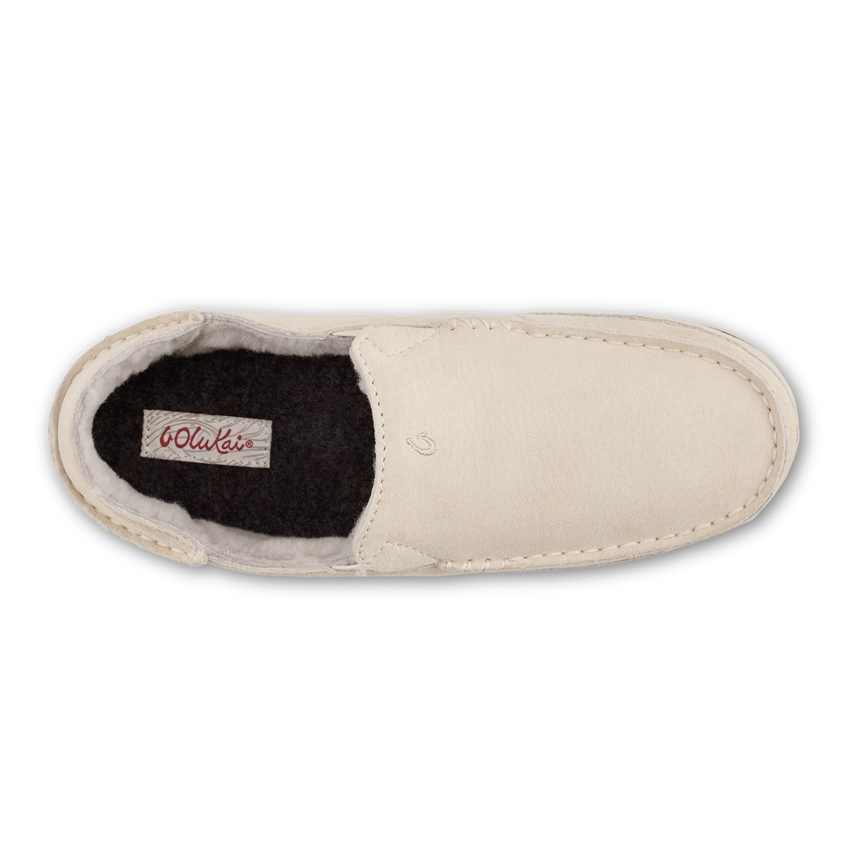 OluKai Value | Nohea Women's Leather Slippers - Bone