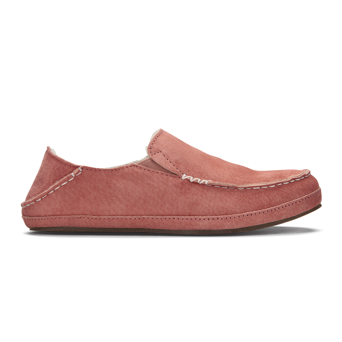 OluKai Deals | Nohea Women's Leather Slippers - Cedarwood