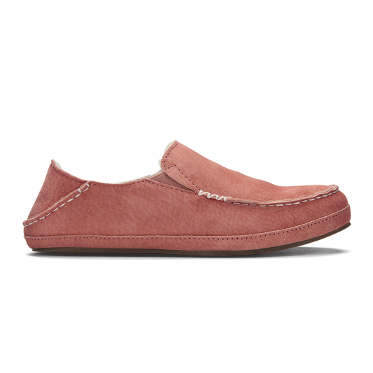 OluKai Deals | Nohea Women's Leather Slippers - Cedarwood
