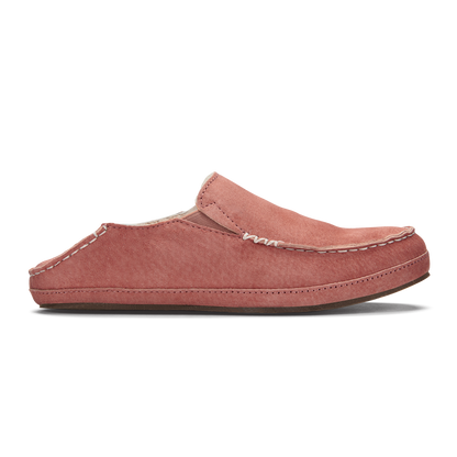 OluKai Deals | Nohea Women's Leather Slippers - Cedarwood