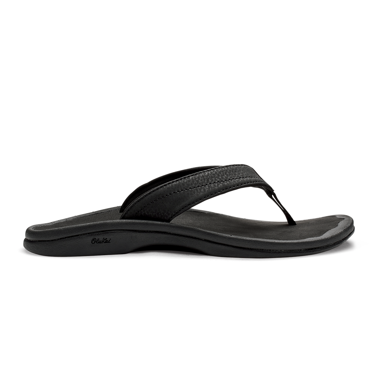 OluKai Signature | ‘Ohana Women's Best Selling Beach Sandals - Black