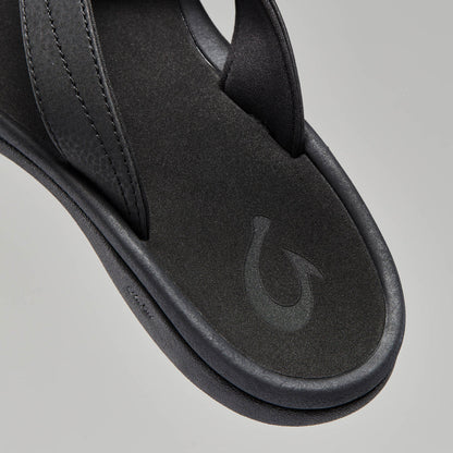 OluKai Signature | ‘Ohana Women's Best Selling Beach Sandals - Black