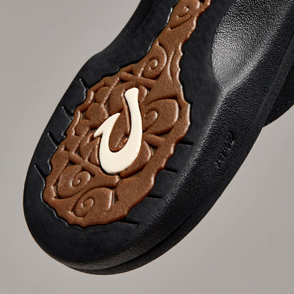 OluKai Signature | ‘Ohana Women's Best Selling Beach Sandals - Black