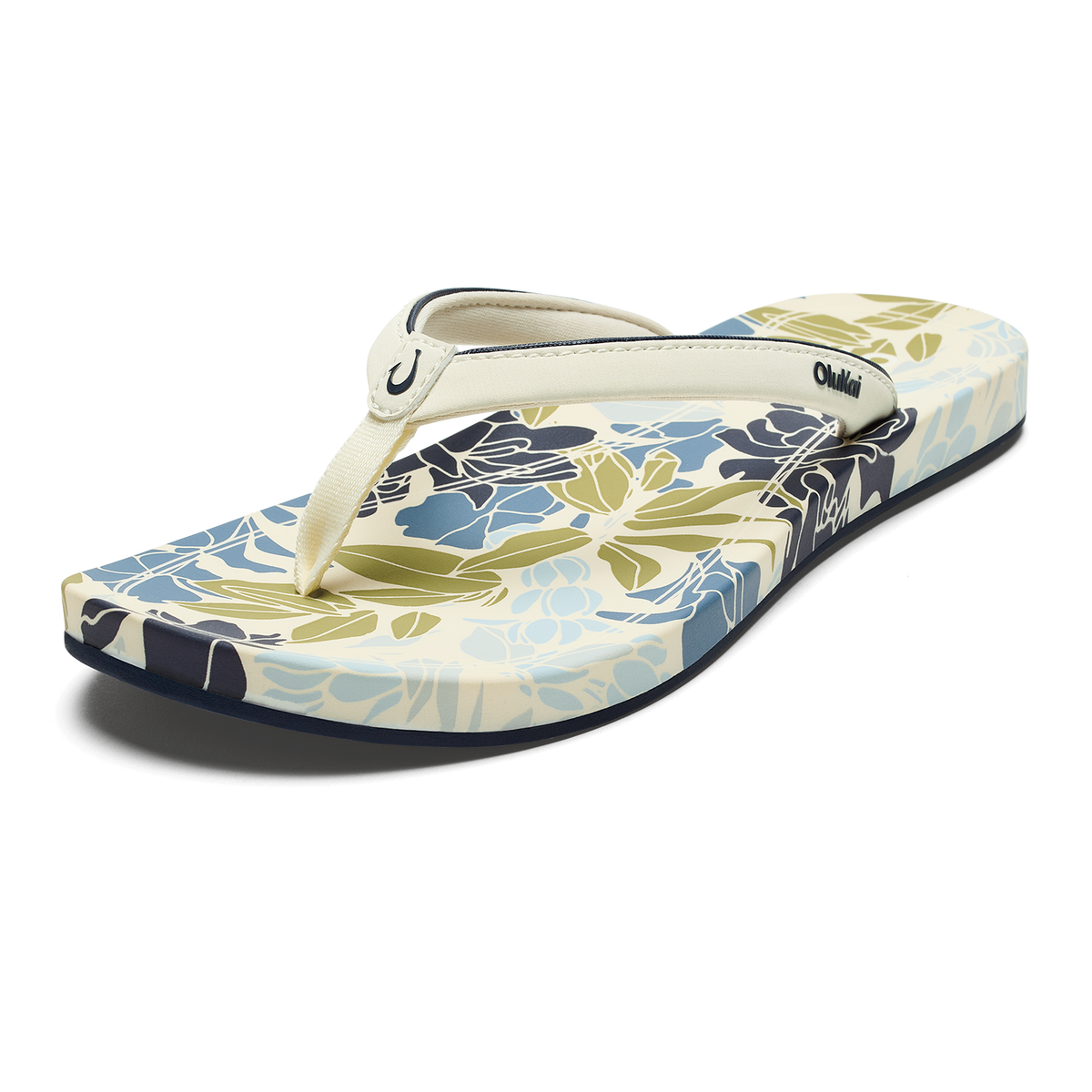 OluKai Popular | ‘Uiki Women’s Everyday Beach Sandals - Mood Indigo / Pa‘i