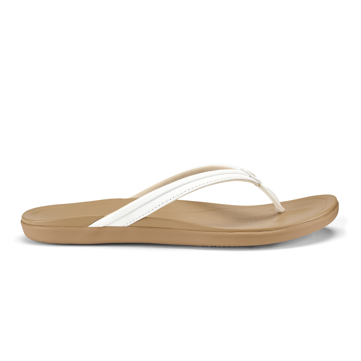 OluKai Signature | Ho‘opio Malua - Bright White / Warm Sand