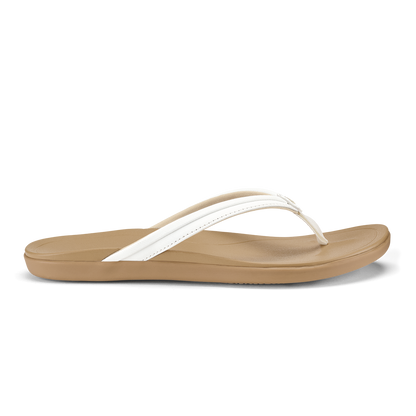 OluKai Signature | Ho‘opio Malua - Bright White / Warm Sand