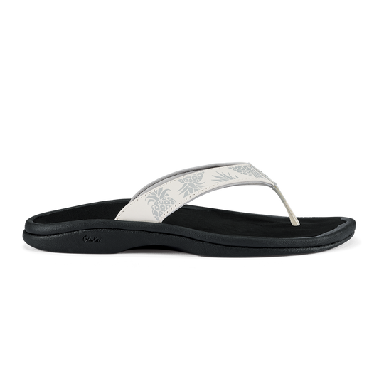 OluKai New | ‘Ohana Women's Beach Sandals - Bright White / Hua