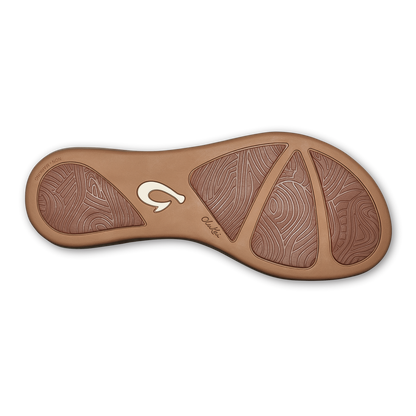 OluKai Best Seller | Honu Women’s Leather Beach Sandals - Tan