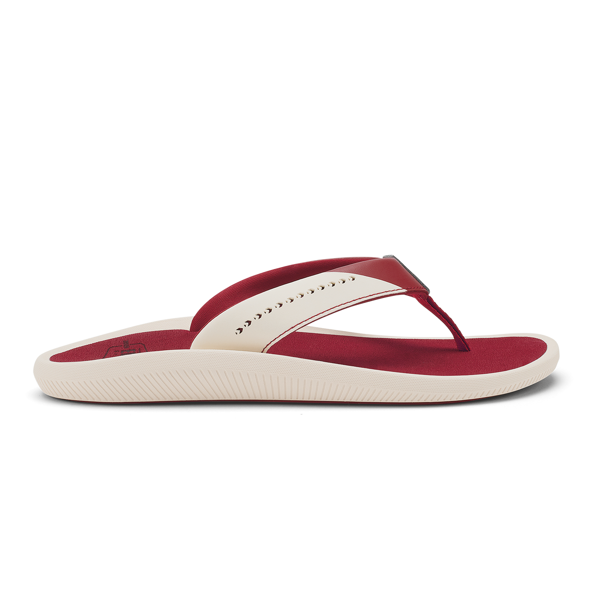 OluKai Trending | Ulele - Off White / Deep Red