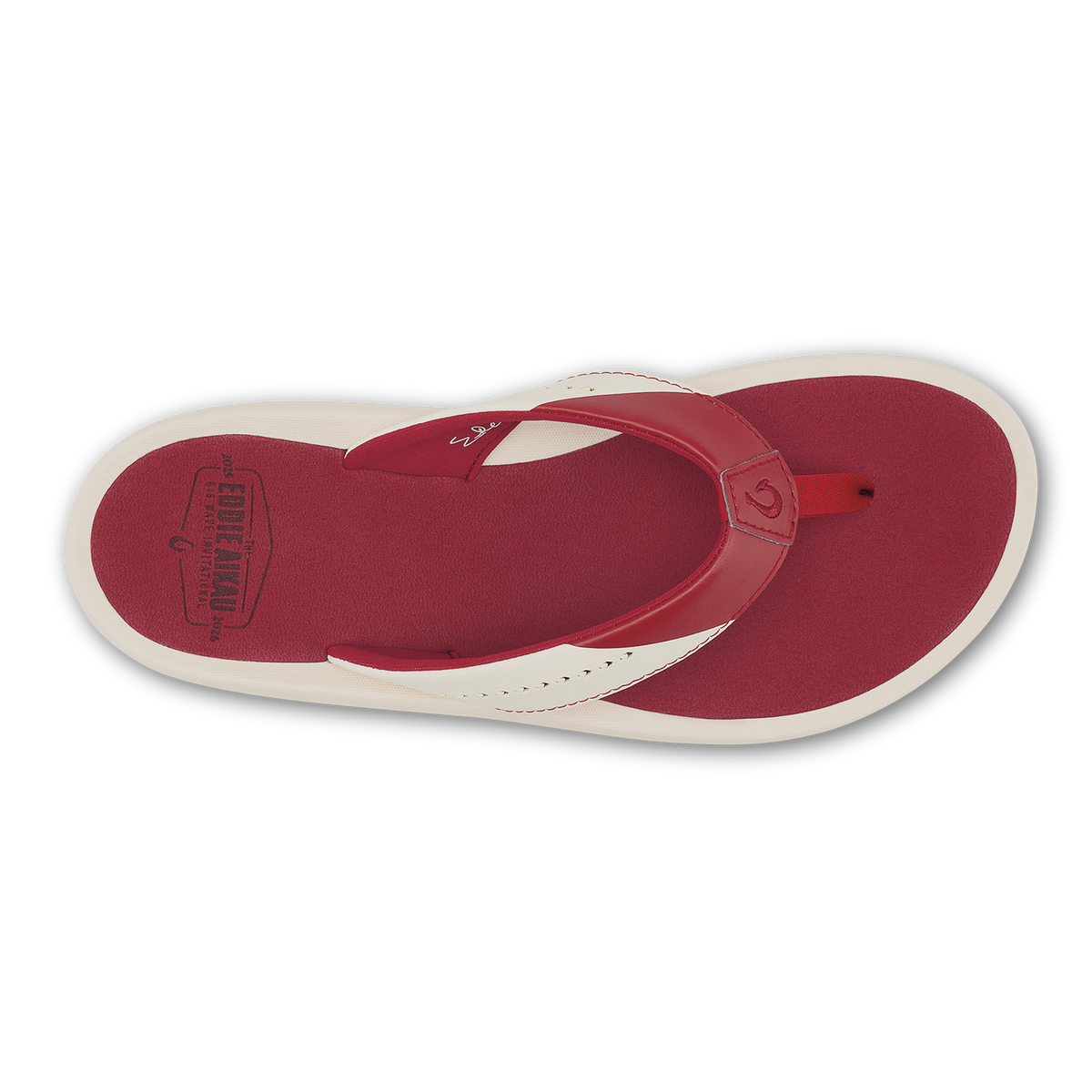 OluKai Trending | Ulele - Off White / Deep Red
